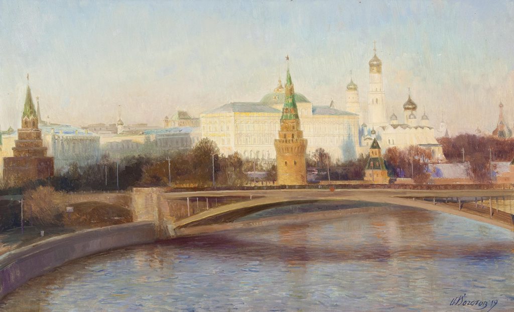 Вид на Кремель.